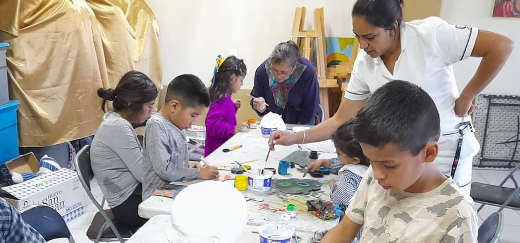 Actividad Cultural Comunitaria: Antifaces de calavera